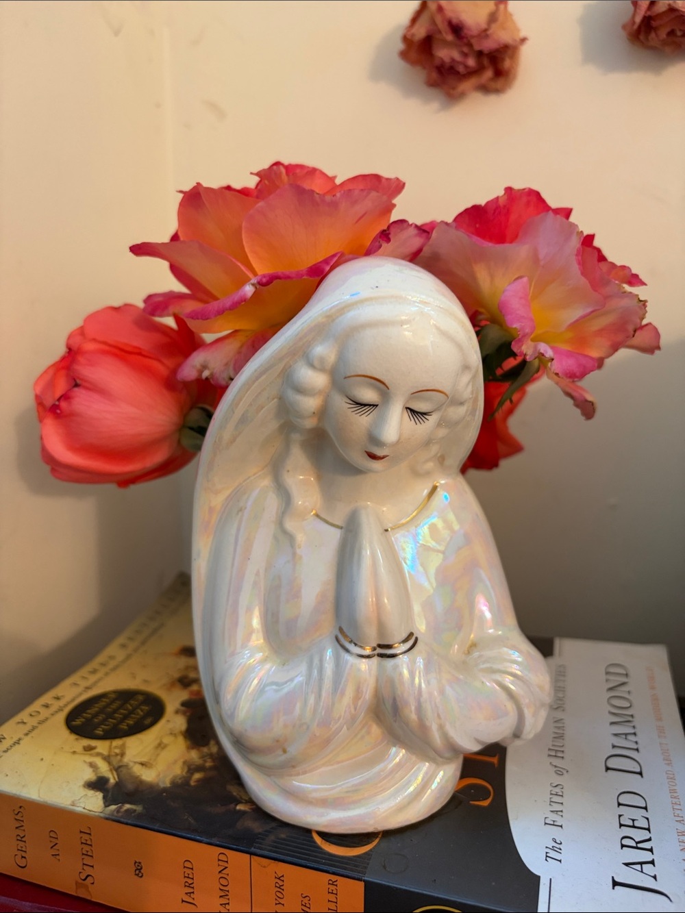 Vintage Madonna ‘Virgin Mary’ Planter/Vase
